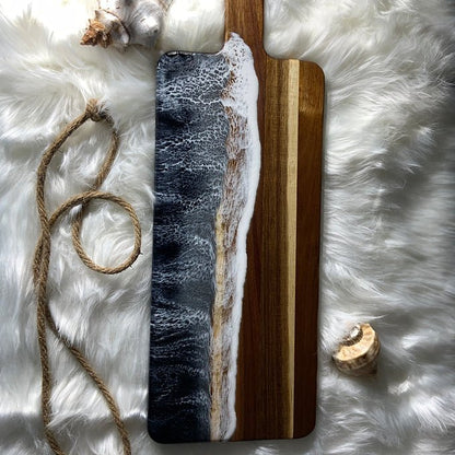 Acacia Serving Board - Resin River Boards